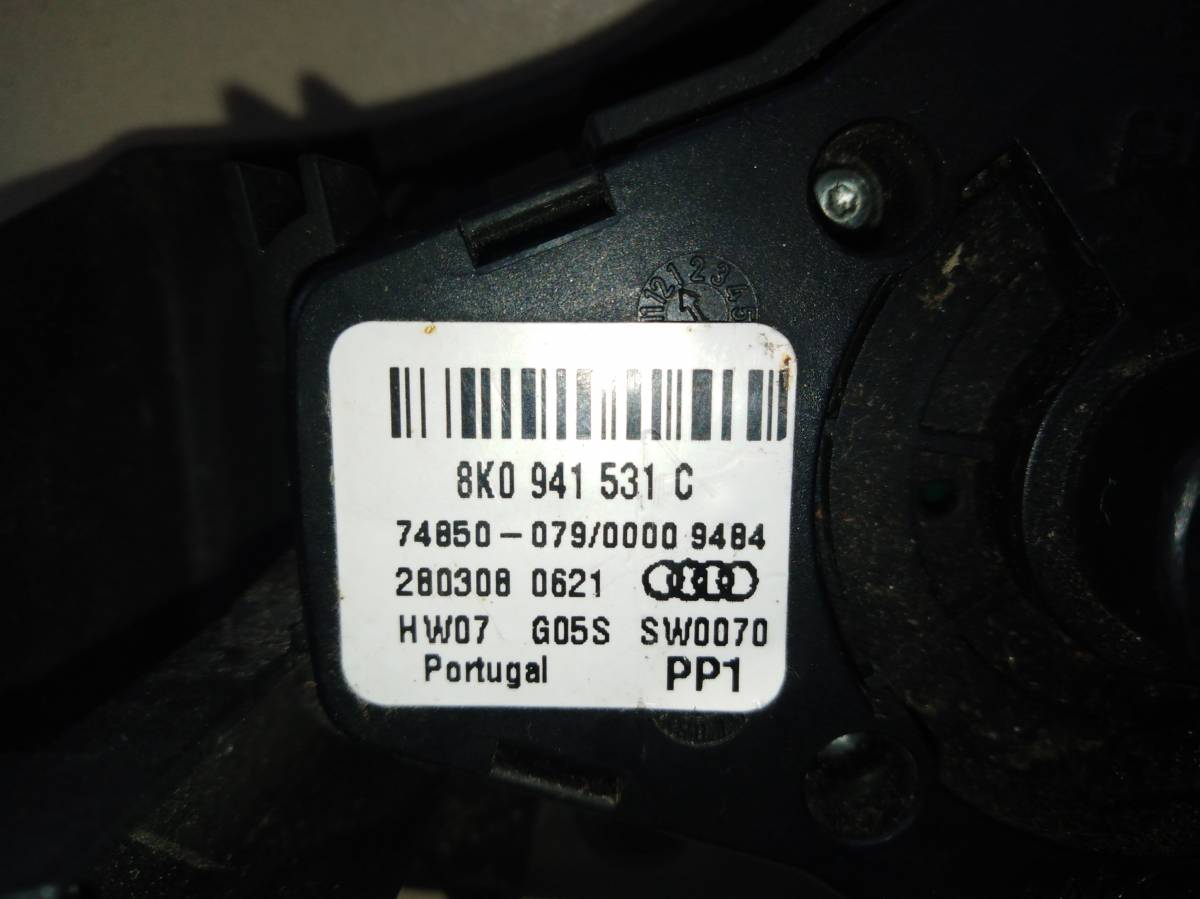 Переключатель света фар Audi A4 (B8) 2007-2015