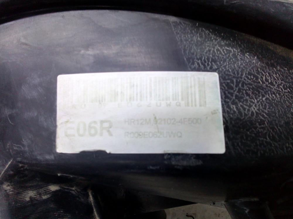 Фара правая для Hyundai Porter 1998-2010